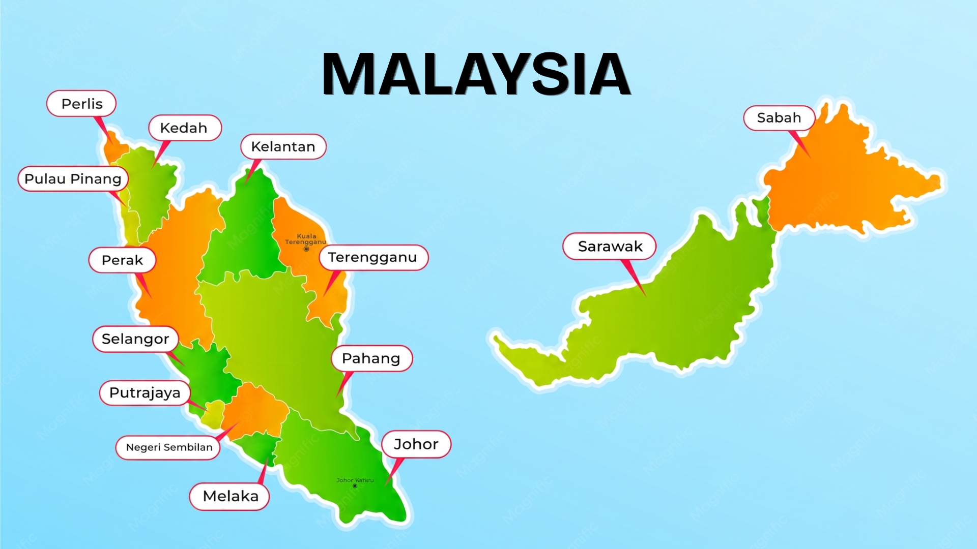 Malaysia — national cultural registry map